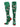 MadSportsStuff socks Kelly Green/Red/White / Large Christmas Unicorn Socks Over the Calf
