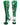 MadSportsStuff socks Kelly Green/White / Large Crazy Socks with Stars Over the Calf Socks (multiple colors)