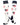 MadSportsStuff socks Love USA American Flag Heart Socks Over the Calf