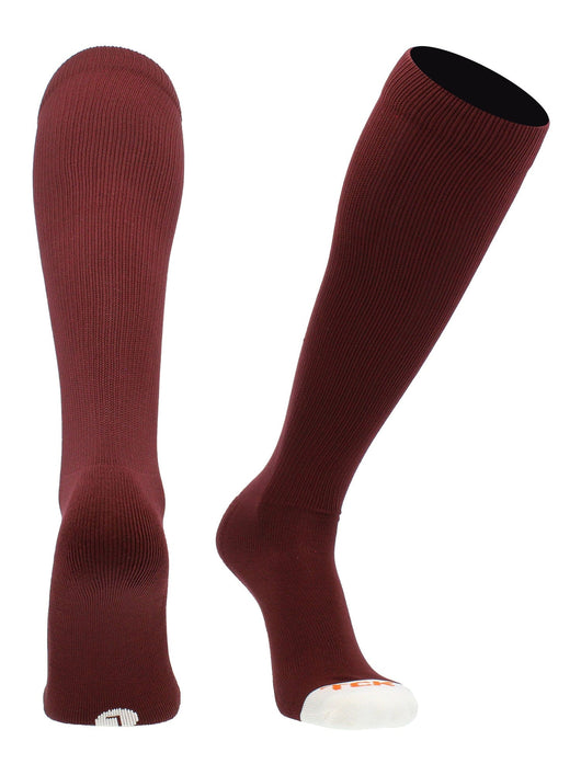 MadSportsStuff socks Maroon / Large Pro Line Football Socks Over the Calf Team Colors