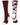 MadSportsStuff socks Maroon/White / Large Crazy Basketball Logo Crew Socks (multiple colors)