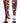 MadSportsStuff socks Maroon/White / Large Crazy Socks with Stars Over the Calf Socks (multiple colors)