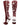 MadSportsStuff socks Maroon/White / Large Crazy Socks with Stars Over the Calf Socks (multiple colors)