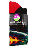 MadSportsStuff socks Medieval Dragon Over the Calf Athletic Socks