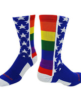 MadSportsStuff socks Multi / Large Rainbow Pride Crew Socks