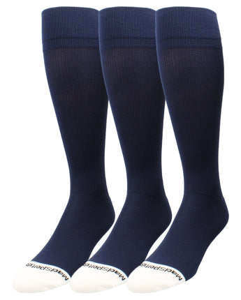 MadSportsStuff socks Navy 3 Pack / X-Large Pro Line Volleyball Socks Over the Calf Team Colors