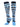 MadSportsStuff socks Navy/Columbia Blue/White / X-Small Crazy Tie Dye Socks Over the Calf