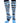 MadSportsStuff socks Navy/Columbia Blue/White / X-Small Crazy Tie Dye Socks Over the Calf
