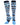 MadSportsStuff socks Navy/Columbia Blue/White / X-Small Crazy Tie Dye Socks Over the Calf