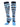 MadSportsStuff socks Navy/Columbia Blue/White / X-Small Crazy Tie Dye Socks Over the Calf