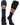 MadSportsStuff socks Navy/Orange/White / X-Large Striped Baseball Socks Over the Calf Dugout Pattern E