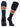 MadSportsStuff socks Navy/Orange/White / X-Large Striped Baseball Socks Over the Calf Dugout Pattern E