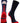 MadSportsStuff socks Navy/Red / Medium Baseball Logo Athletic Crew Socks (multiple colors)