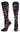 MadSportsStuff socks Navy/Red/White / Large Shooting Star Over the Calf Athletic Socks (multiple colors)