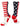 MadSportsStuff socks Navy/Red/White / Large USA American Flag Stars and Stripes Crew Socks