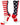 MadSportsStuff socks Navy/Red/White / Large USA American Flag Stars and Stripes Crew Socks