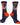 MadSportsStuff socks Navy/Red/White / Large USA Flag Lacrosse Player Athletic Crew Socks