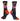 MadSportsStuff socks Navy/Red/White / Large USA Flag Lacrosse Player Athletic Crew Socks