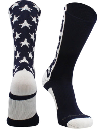 MadSportsStuff socks Navy/White / Small All Stars Socks Crew Socks Basketball Football