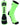 MadSportsStuff socks Neon Green/Black / Large Basketball Socks with Basketball Logo Athletic Crew Socks - made in the USA