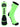 MadSportsStuff socks Neon Green/Black / Small Basketball Socks with Basketball Logo Athletic Crew Socks - made in the USA