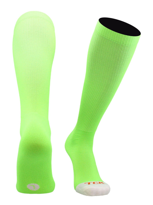 MadSportsStuff socks Neon Green / X-Large Pro Line Football Socks Over the Calf Team Colors