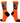 MadSportsStuff socks Neon Orange/Black / Large Hockey Player Athletic Crew Socks (multiple colors)