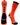 MadSportsStuff socks Neon Orange/Black / Large LAX Lacrosse Socks with Lacrosse Sticks Athletic Crew Socks (multiple colors)
