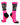MadSportsStuff socks Neon Pink/Black / Large Football Socks with Player on Camo Background