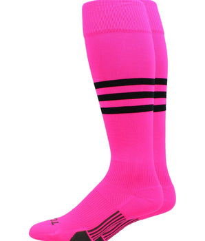 Dugout 3-Stripe Baseball & Softball Socks