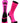 MadSportsStuff socks Neon Pink/Black / Large Wild Paws Athletic Crew Socks (multiple colors)