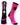 MadSportsStuff socks Neon Pink/Black / X-Large Baller Basketball Socks with Basketball Logo Crew Length
