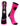 MadSportsStuff socks Neon Pink/Black / X-Large Baller Basketball Socks with Basketball Logo Crew Length