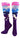 MadSportsStuff socks Neon Pink/Blue/Purple / Large Neon Unicorn Athletic Over the Calf Socks