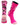 MadSportsStuff socks Neon Pink/Pale Pink / Large Pink Ribbon Breast Cancer Awareness Camo Athletic Crew Socks (multiple colors)