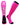MadSportsStuff socks Neon Pink/Pale Pink / Large Triumph Pink Ribbon Breast Cancer Awareness Over the Calf Socks