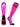 MadSportsStuff socks Neon Pink/Pale Pink / X-Small Pink Ribbon Breast Cancer Awareness Socks with Stripes