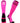 MadSportsStuff socks Neon Pink/Pale Pink / X-Small Pink Ribbon Breast Cancer Awareness Socks with Stripes
