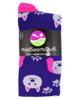 MadSportsStuff socks Neon Puppy Dogs Over The Calf Athletic Socks