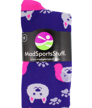 MadSportsStuff socks Neon Puppy Dogs Over The Calf Athletic Socks