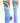 MadSportsStuff socks Neon Rainbow Clouds Over the Calf Athletic Socks