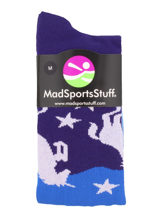 MadSportsStuff socks Neon Unicorn Athletic Over the Calf Socks