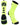 MadSportsStuff socks Neon Yellow/Black Basketball Socks with Basketball Logo Athletic Crew Socks - made in the USA - Large