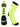 MadSportsStuff socks Neon Yellow/Black / Small Basketball Socks with Basketball Logo Athletic Crew Socks - made in the USA