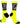 MadSportsStuff socks Neon Yellow/Black / Small Sublimated Lacrosse Player Athletic Crew Socks