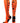 MadSportsStuff socks Orange/Black / Large Crazy Socks with Stars Over the Calf Socks (multiple colors)