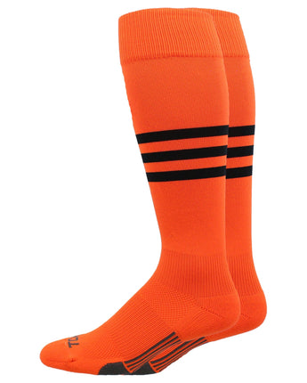 Dugout 3-Stripe Baseball & Softball Socks