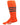 MadSportsStuff socks Orange/Black/White / Large Striped Sofftball Socks Over the Calf Dugout Pattern D