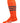 MadSportsStuff socks Orange/Black/White / Medium Striped Baseball Socks Over the Calf Dugout Pattern D