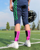 MadSportsStuff socks Pink Ribbon Breast Cancer Awareness Support Athletic Crew Socks